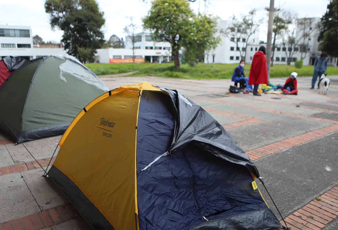 Toma de estudiantes de Universidad Nacional / Protestas de estudiantes por matriculas
