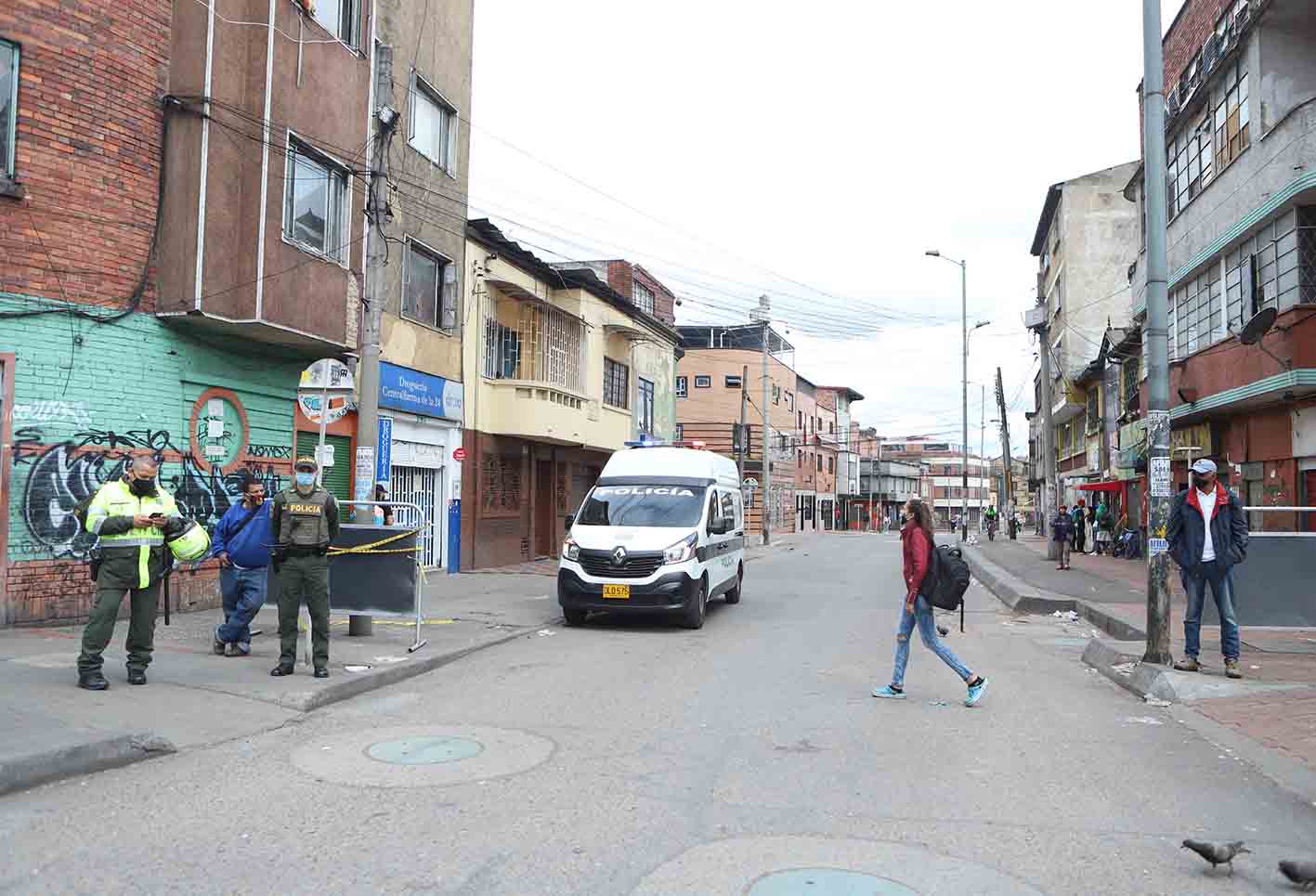 Cuarentena en Bogotá: Disminuyó tránsito y afluencia de personas durante segundo asilamiento estricto.