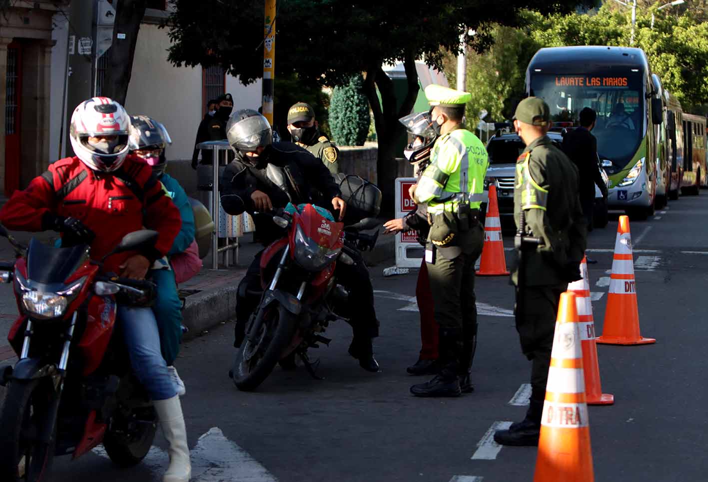 Inseguridad en Bogotá / Requisas de Policía de Bogotá