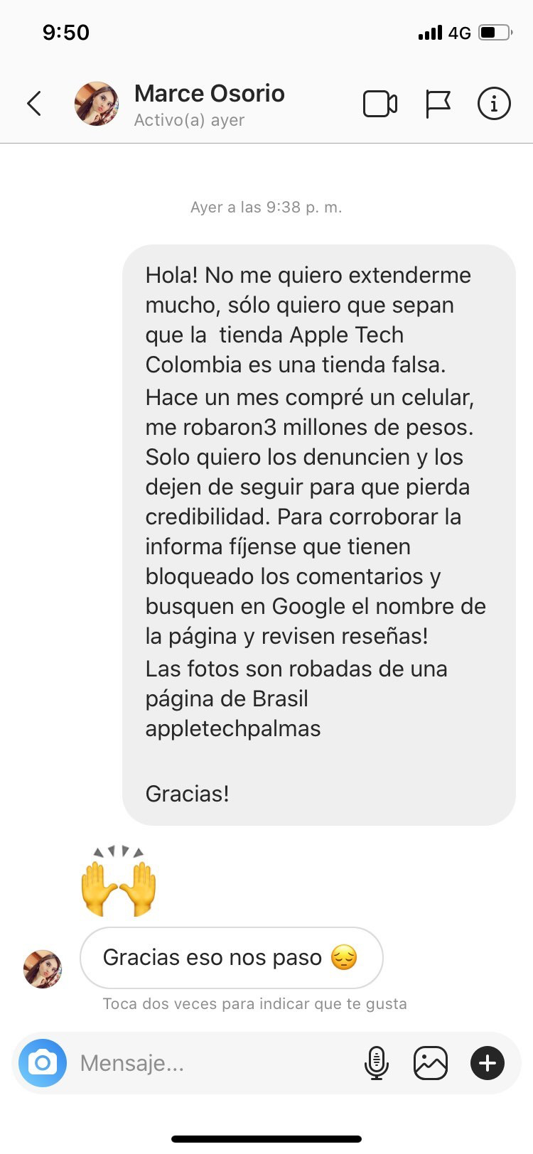 Usuarios denuncian supuesta estafa de una tienda de iPhone