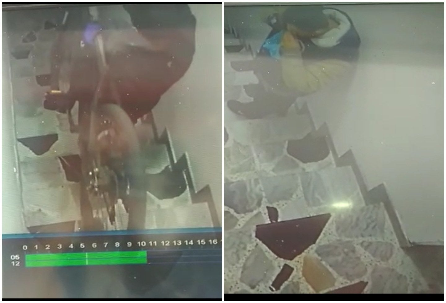 A ladrón no le bastó robar una bicicleta, en video se ve como sale oliendo unos cucos