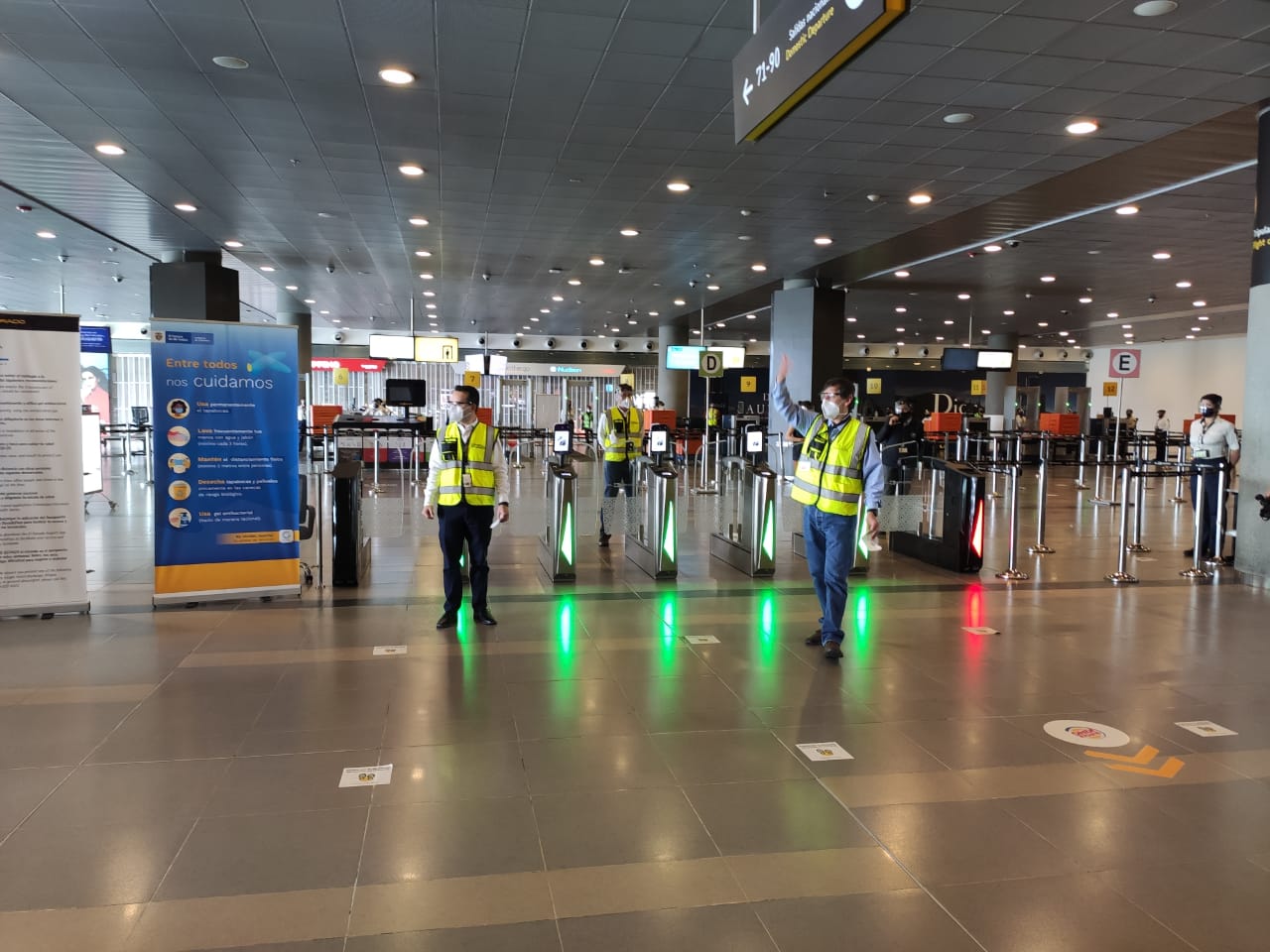 Protocolos para reapertura del aeropuerto El Dorado