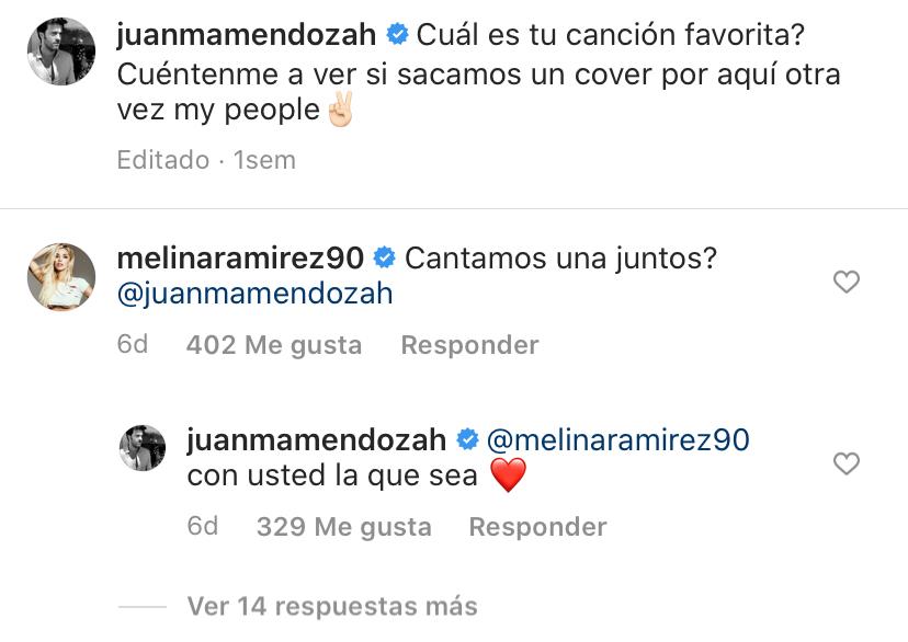 Captura del Instagram de Juan Manuel Mendoza