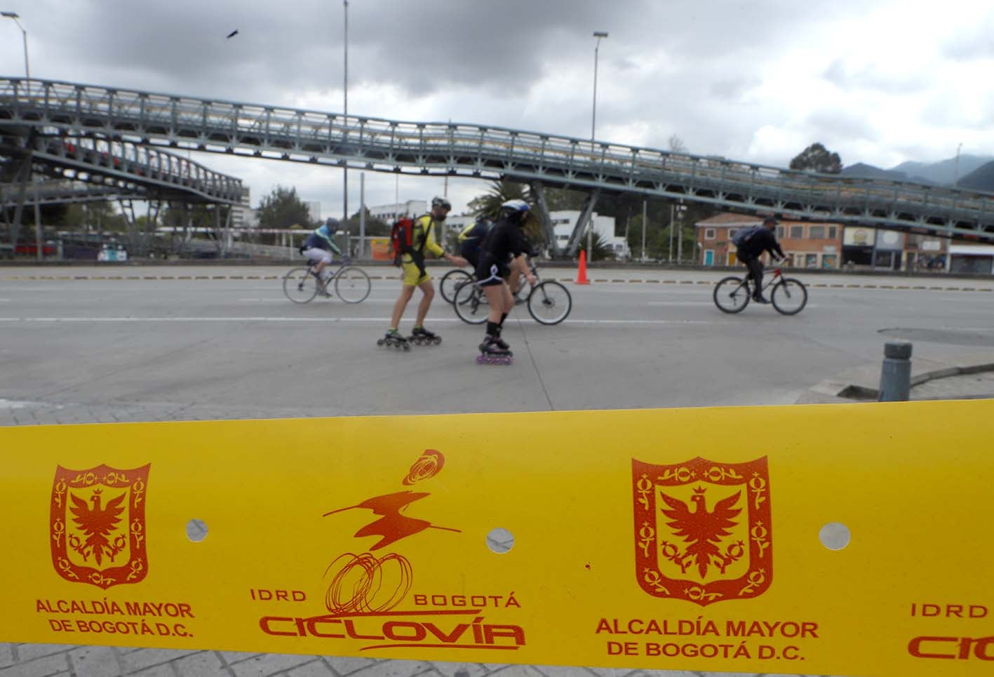 Ciclovía en Bogotá