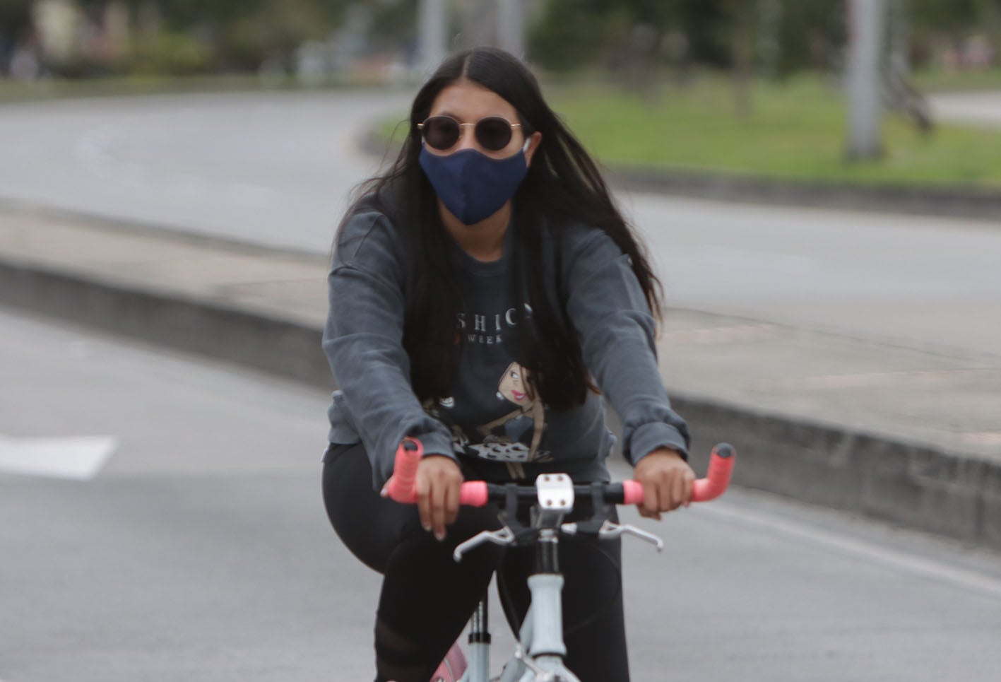 Ciclovía en Bogotá después de cuarentena, 30 de agosto de 2020