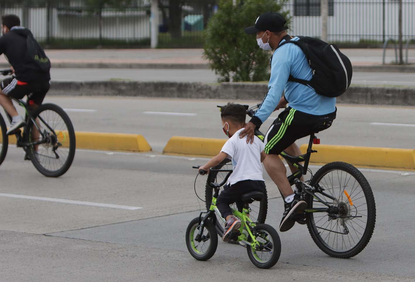 Ciclovía en Bogotá después de cuarentena, 30 de agosto de 2020
