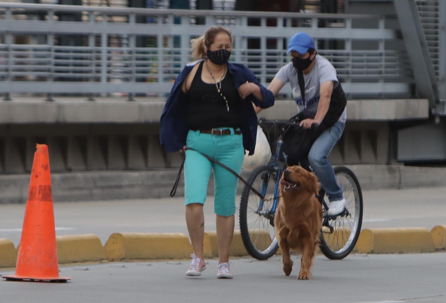 Ciclovía en Bogotá después de cuarentena, 30 de agosto de 2020