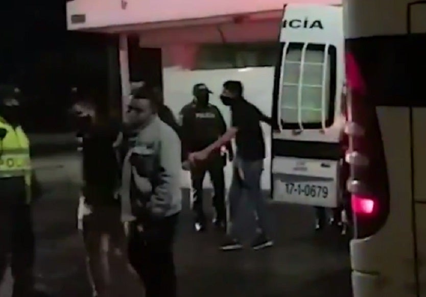 Detenidos por estar en fiesta clandestina