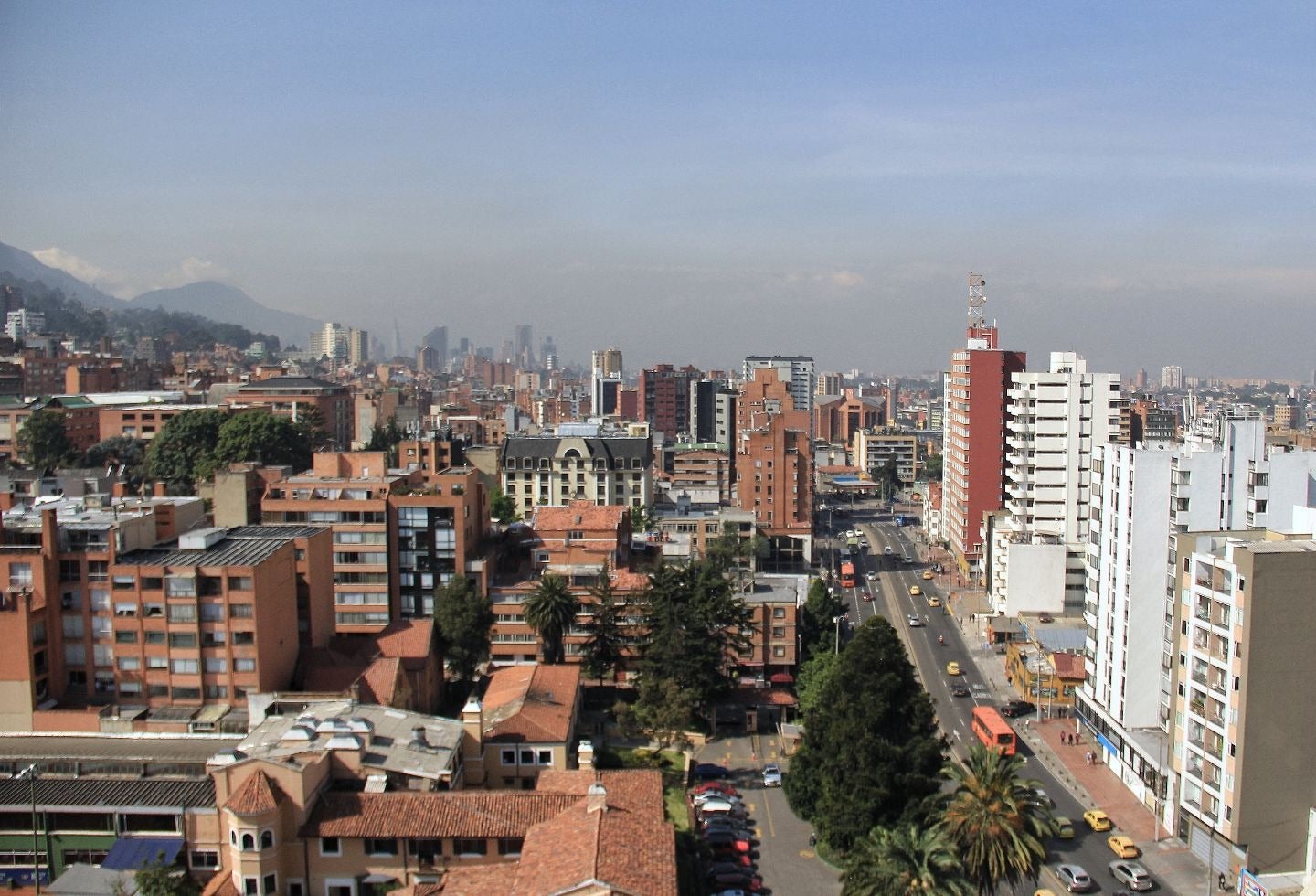 Panorámica de Bogotá