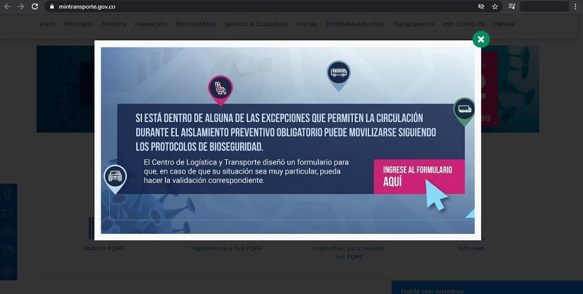 Ministerio de Transporte