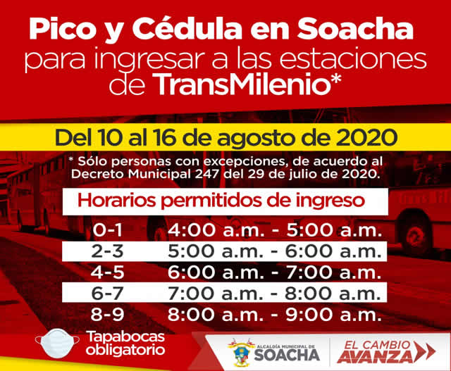 Pico y cédula Soacha