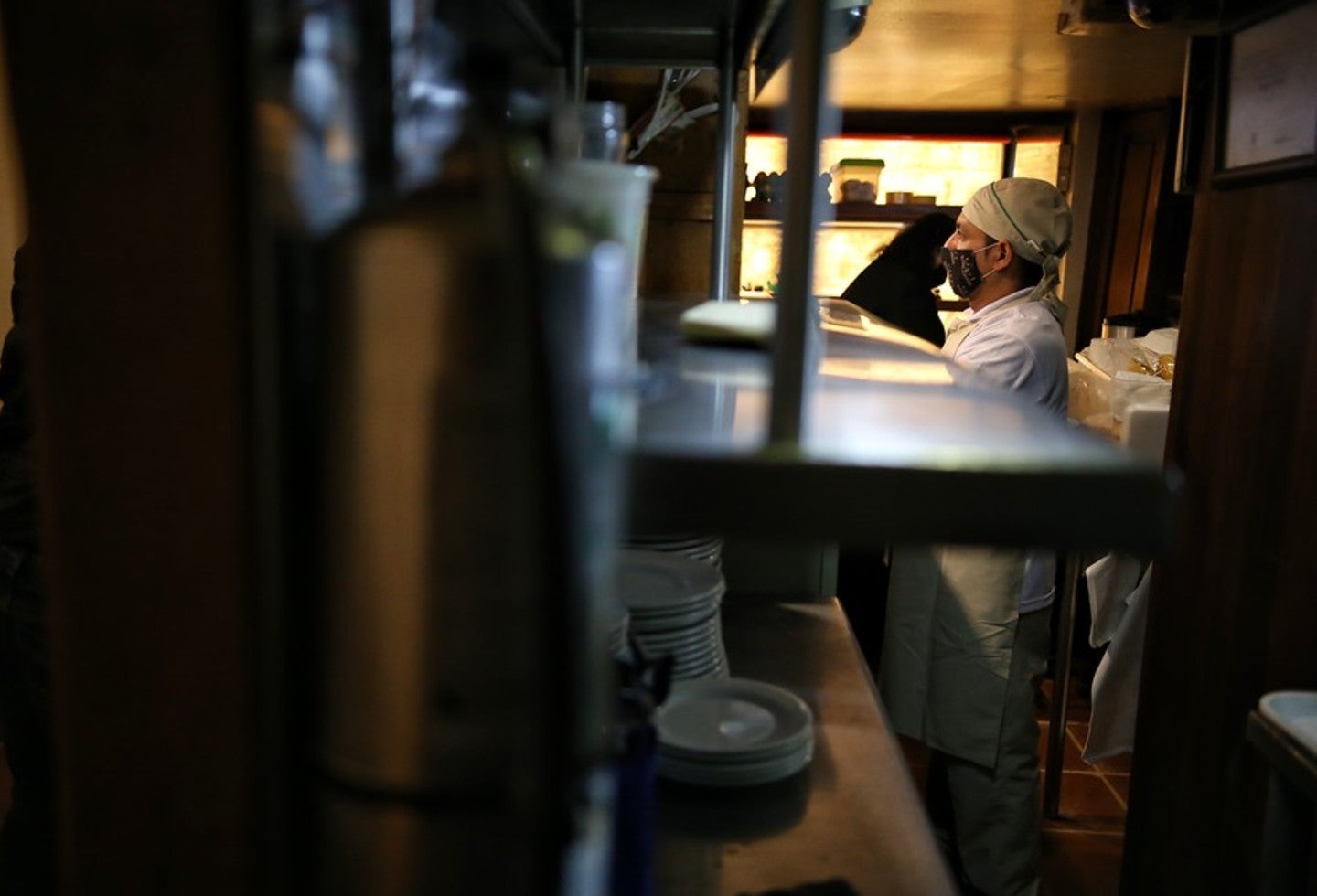 Reapertura de restaurantes en Bogotá en plena pandemia