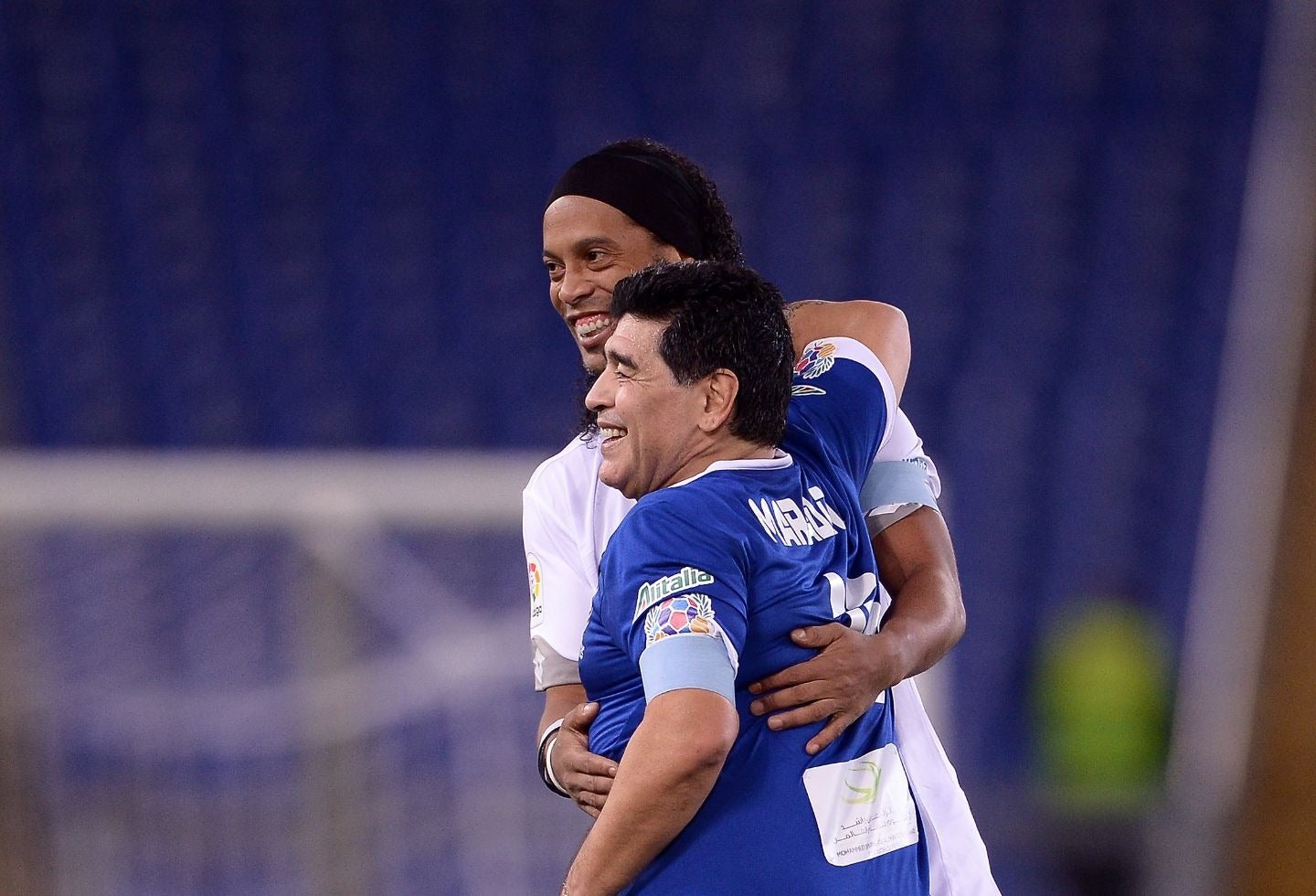Ronaldinho y Maradona