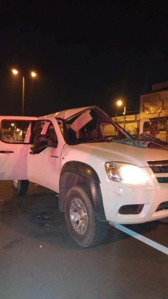 Policías heridos en Soacha