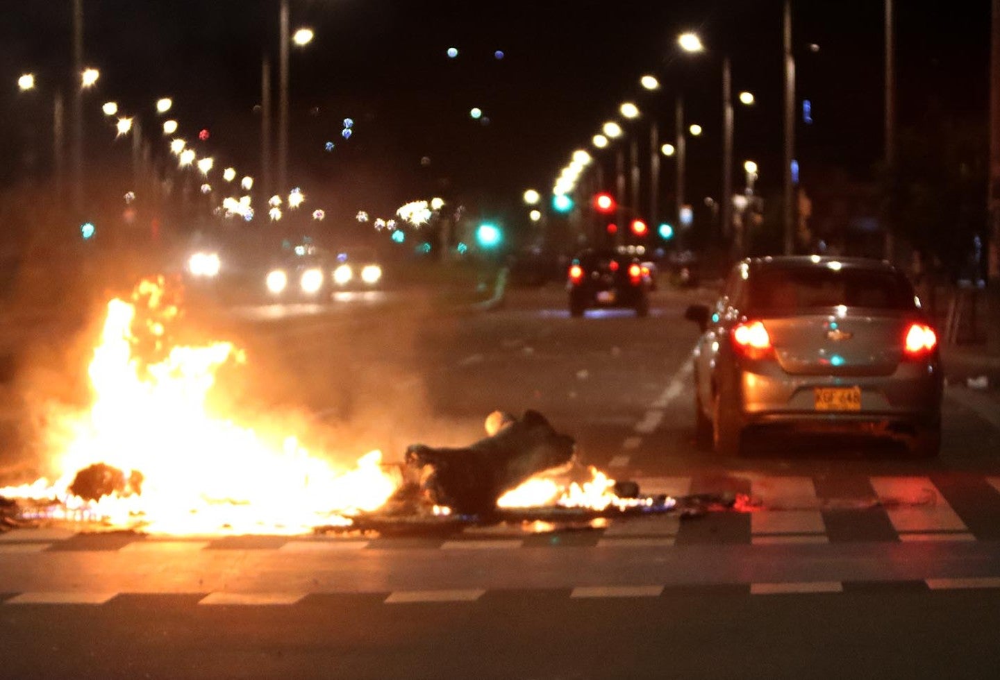 Violentas protestas en Bogotá por muerte de Javier Ordóñez