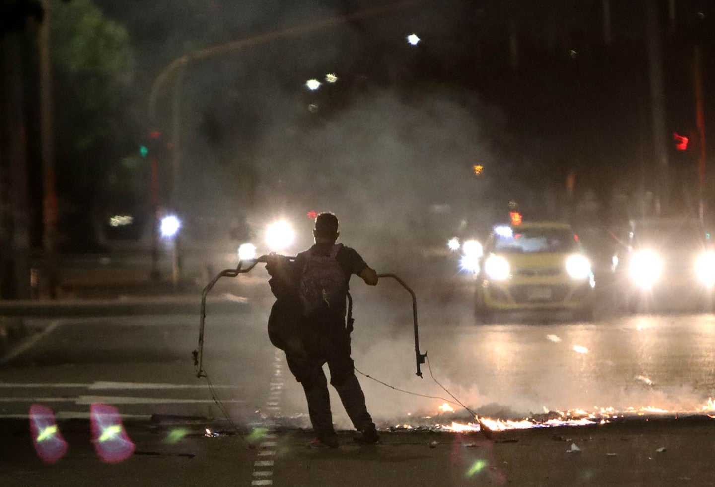 Protestas en Bogotá