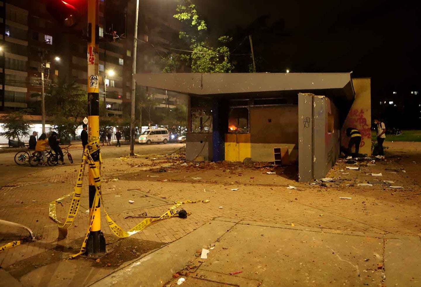 Violentas protestas en Bogotá por muerte de Javier Ordóñez