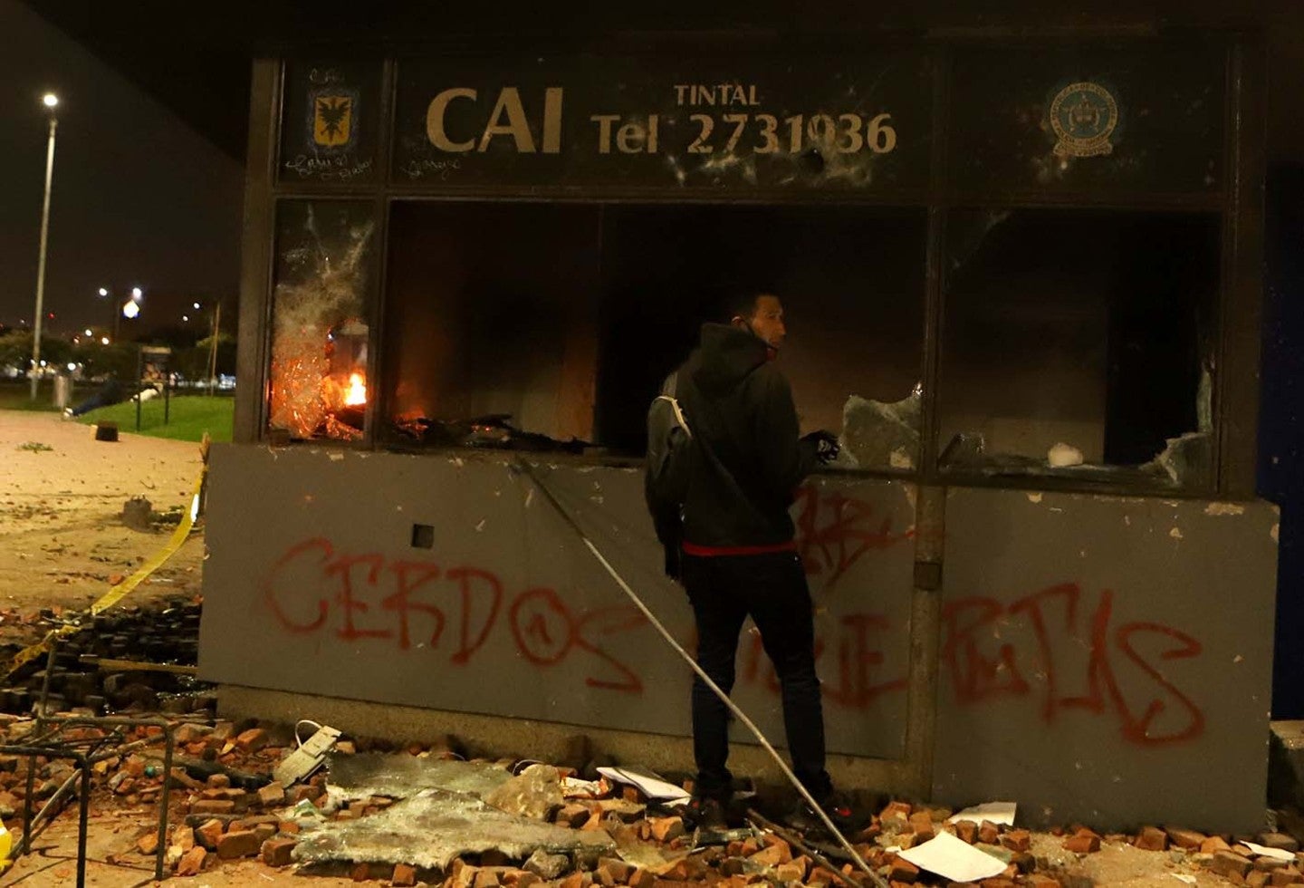 Violentas protestas en Bogotá por muerte de Javier Ordóñez