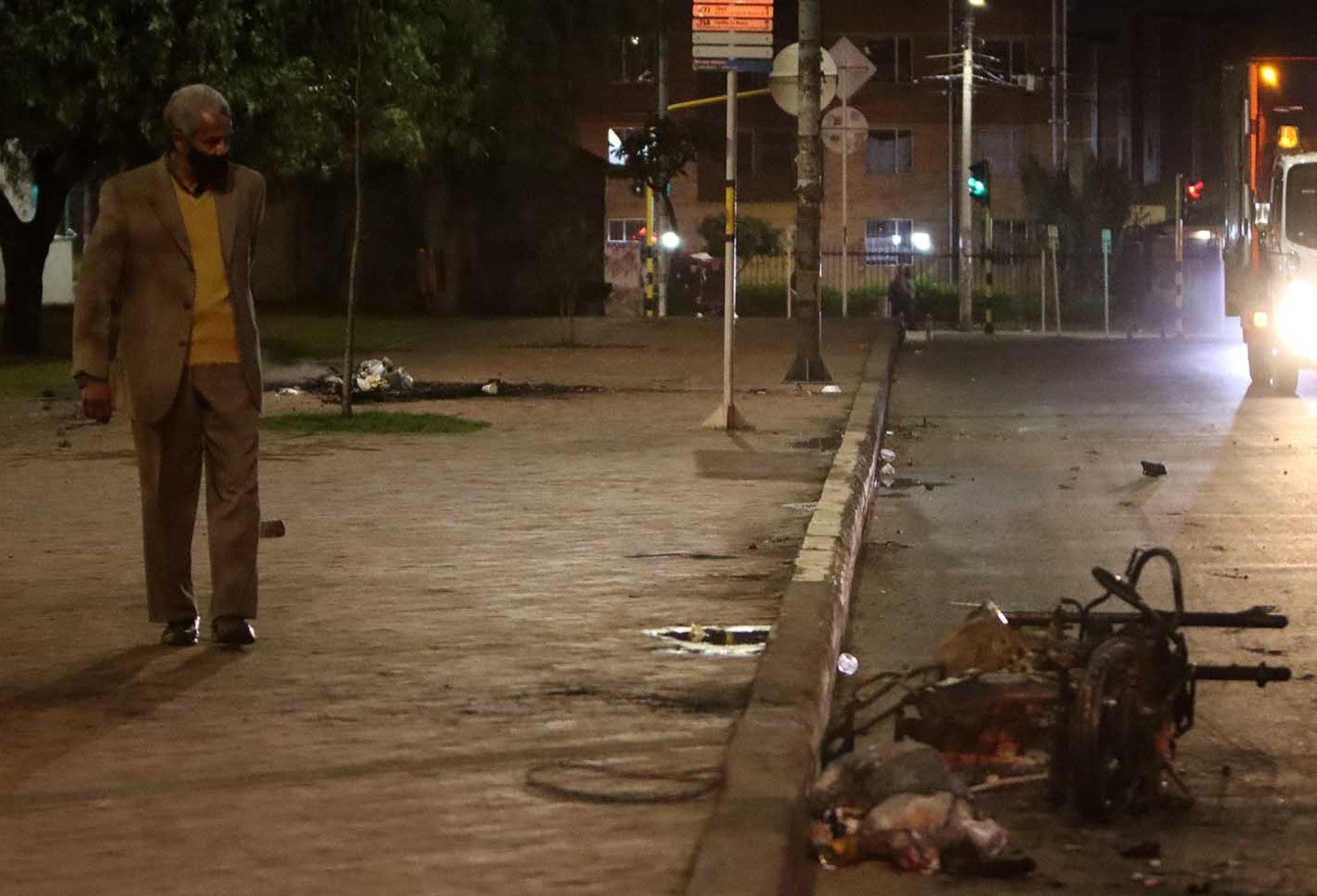 Violentas protestas en Bogotá por muerte de Javier Ordóñez