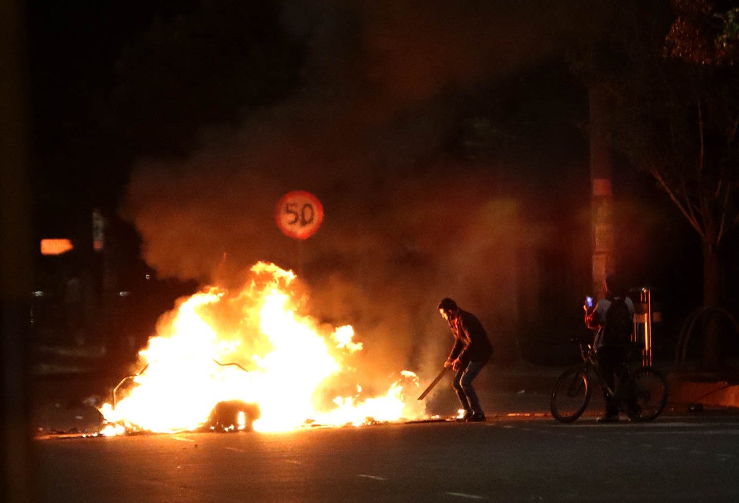Protestas en Colombia