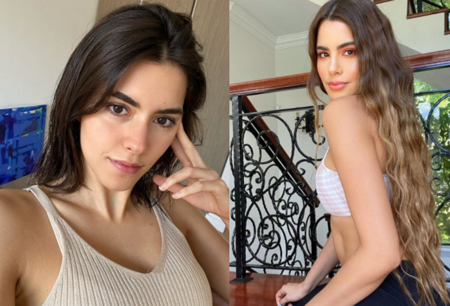 Ariadna Gutierrez y Paulina Vega