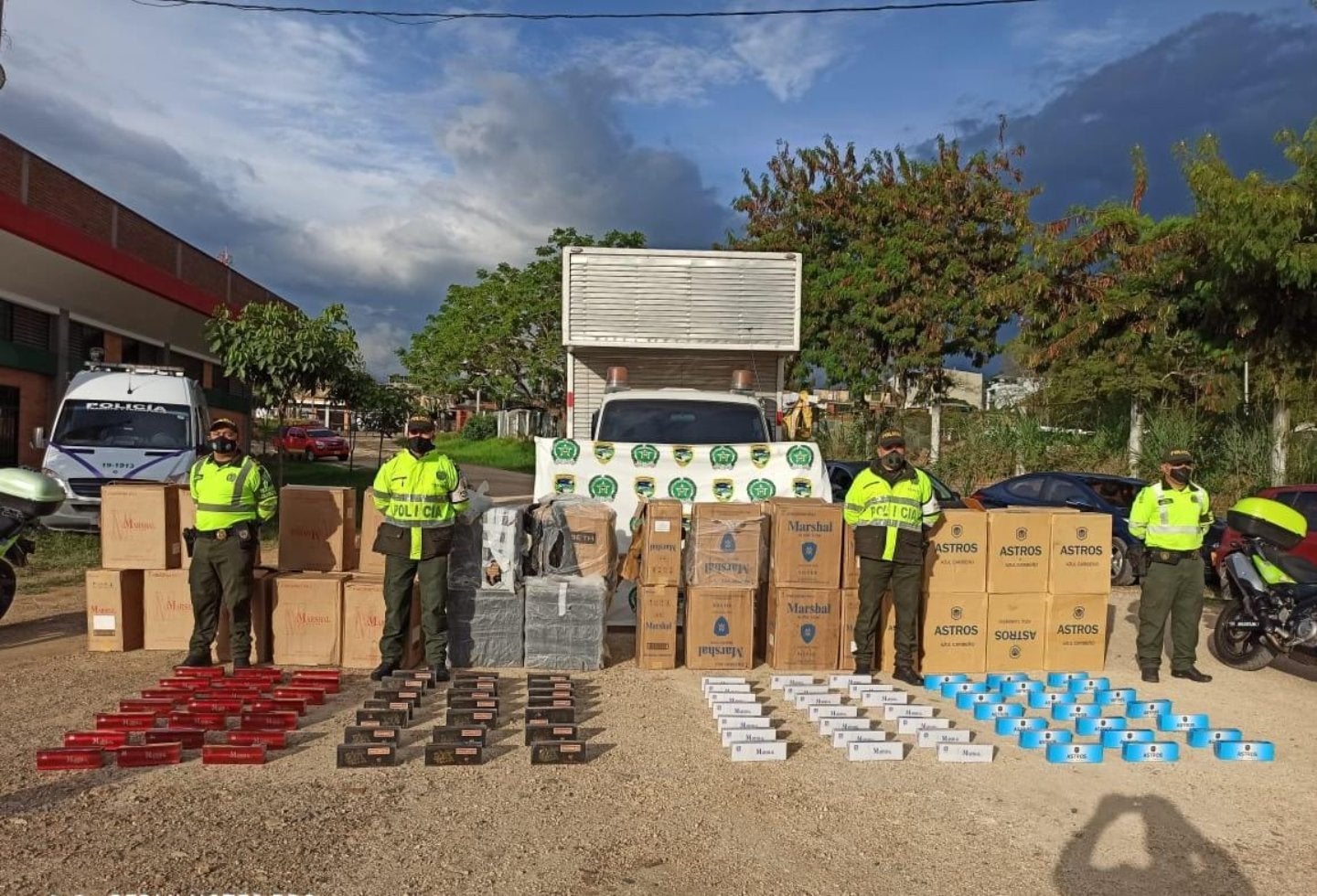Cigarrillos de contrabando en Cundinamarca