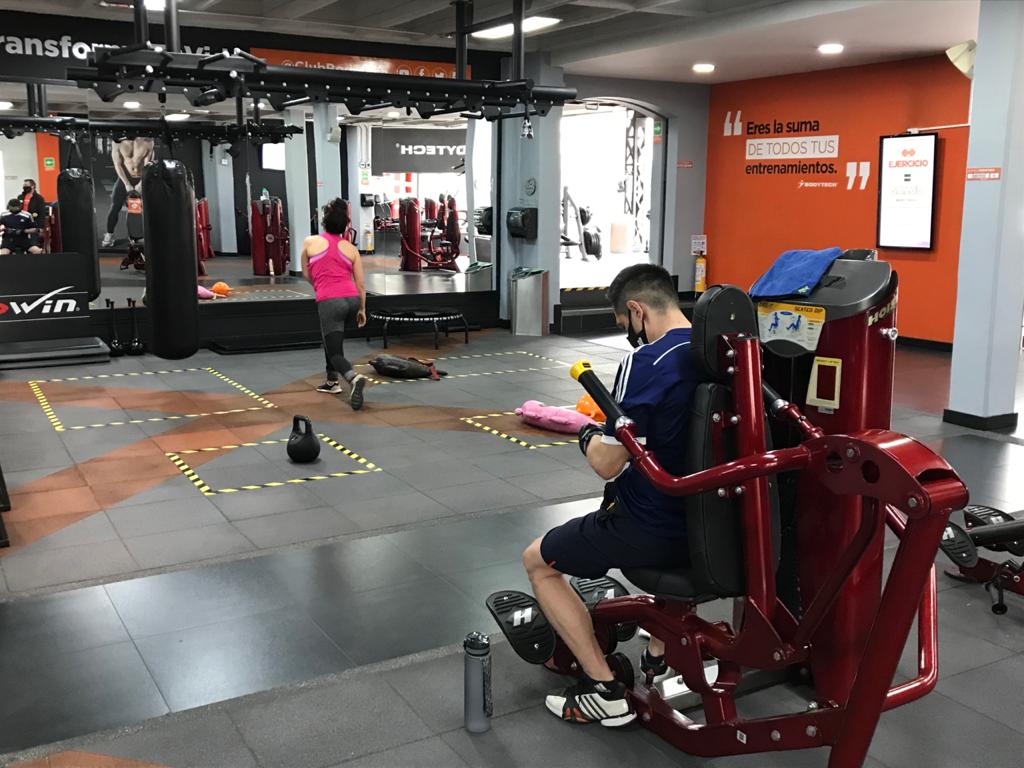 Reabrieron gimnasios de Bogotá