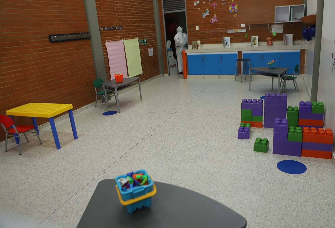 Jardines infantiles vuelven en pandemia / Niños en medio de covid-19