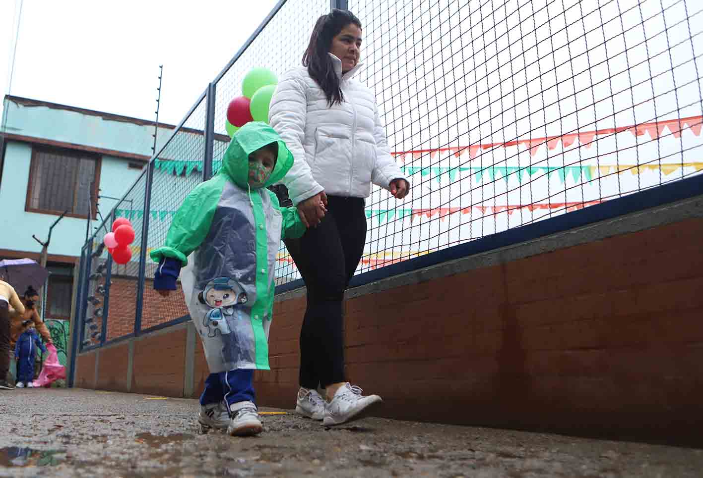 Jardines infantiles vuelven en pandemia / Niños en medio de covid-19
