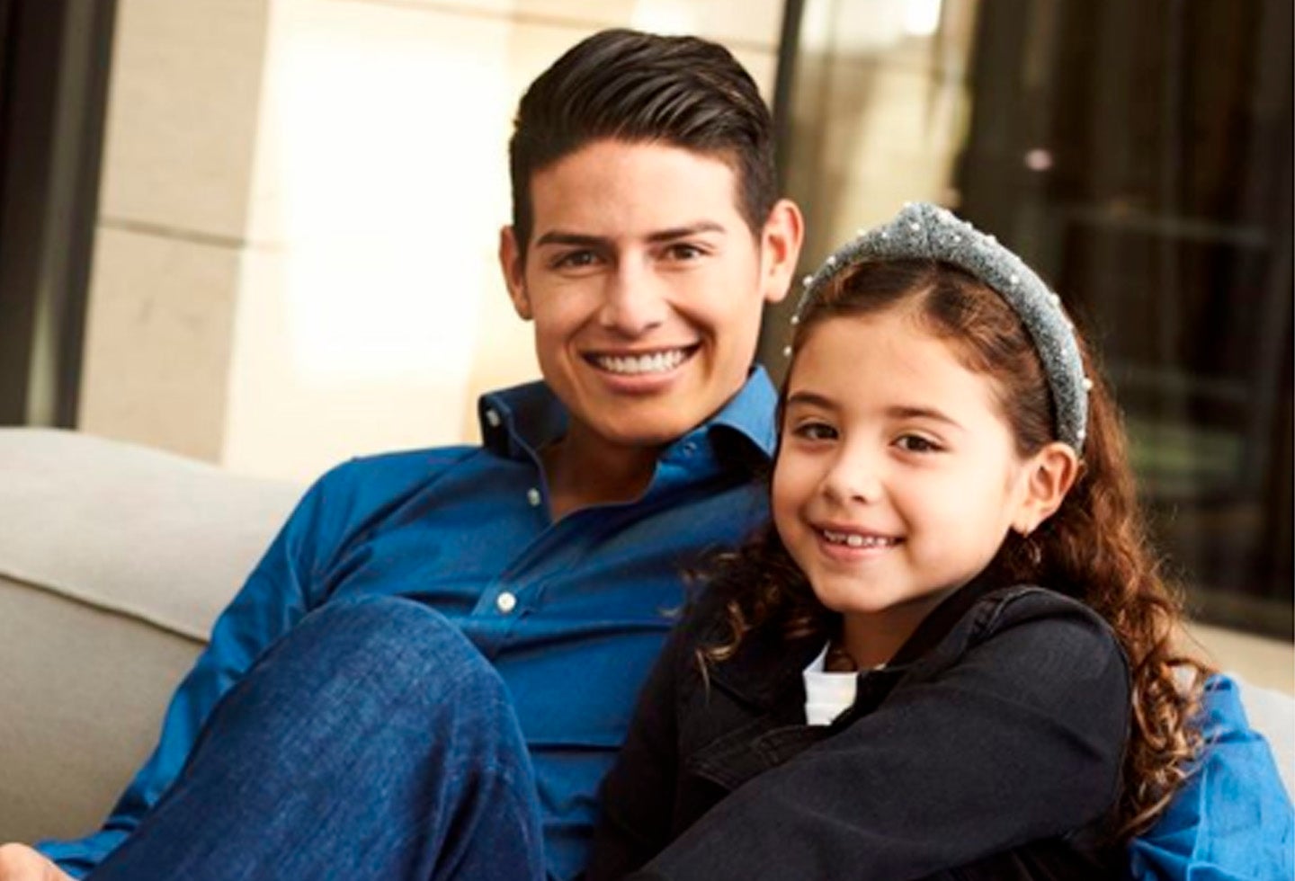 Salomé y James Rodríguez