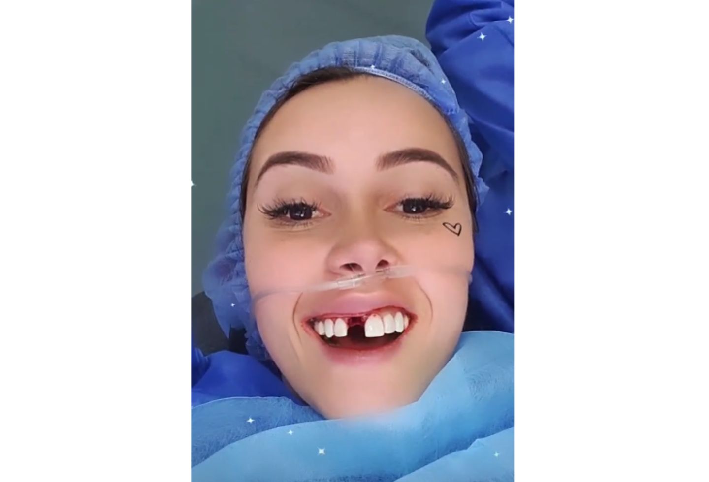 Manuela Gómez quedó mueca