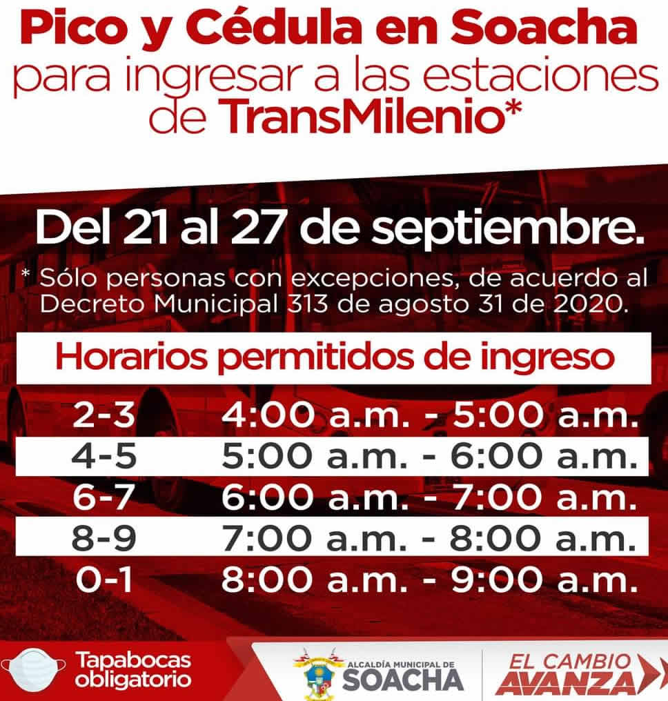 Pico y cédula Soacha