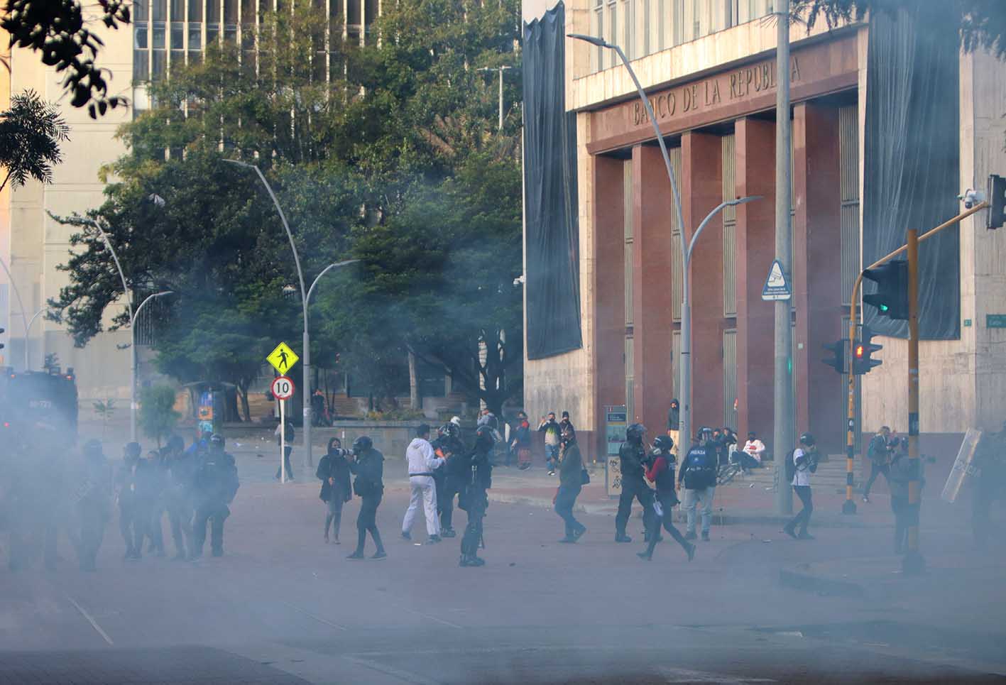 Protestas en Bogotá, 21 de septiembre de 2020