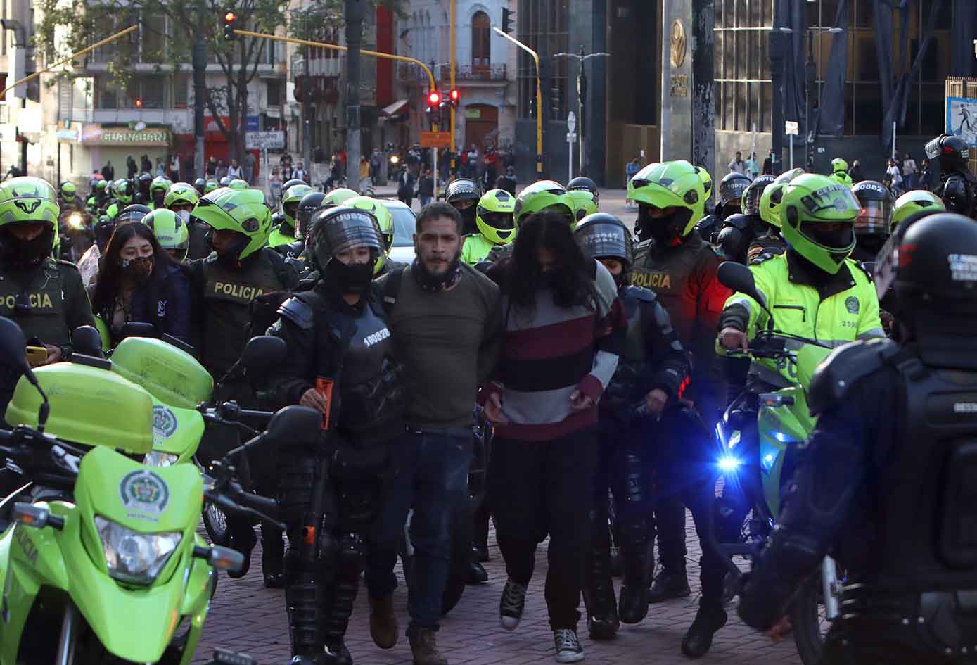Protestas en Bogotá, 21 de septiembre de 2020