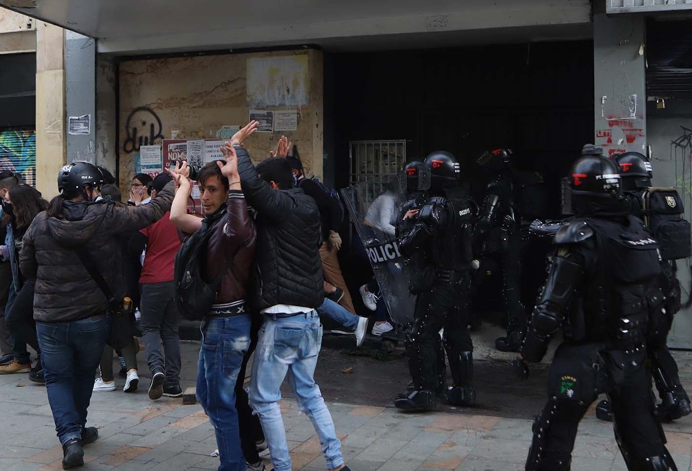 Protestas en Bogotá, 21 de septiembre de 2020