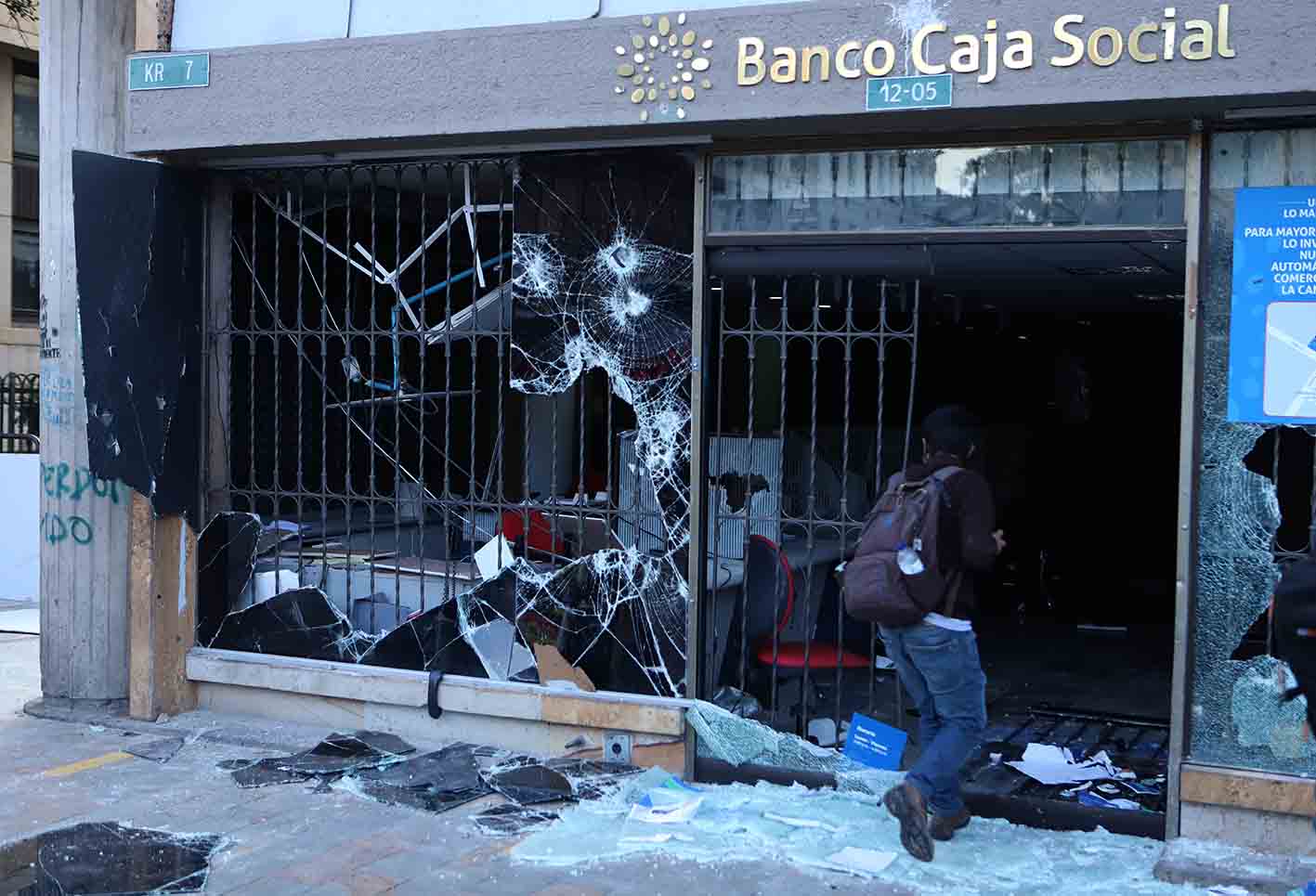 Protestas en Bogotá, 21 de septiembre de 2020
