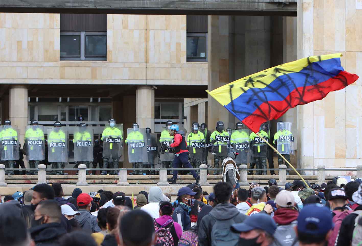 Protestas en Bogotá, 21 de septiembre de 2020