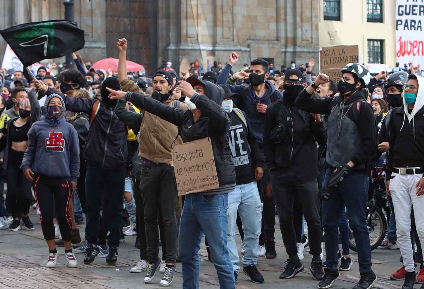 Protestas en Bogotá, 21 de septiembre de 2020