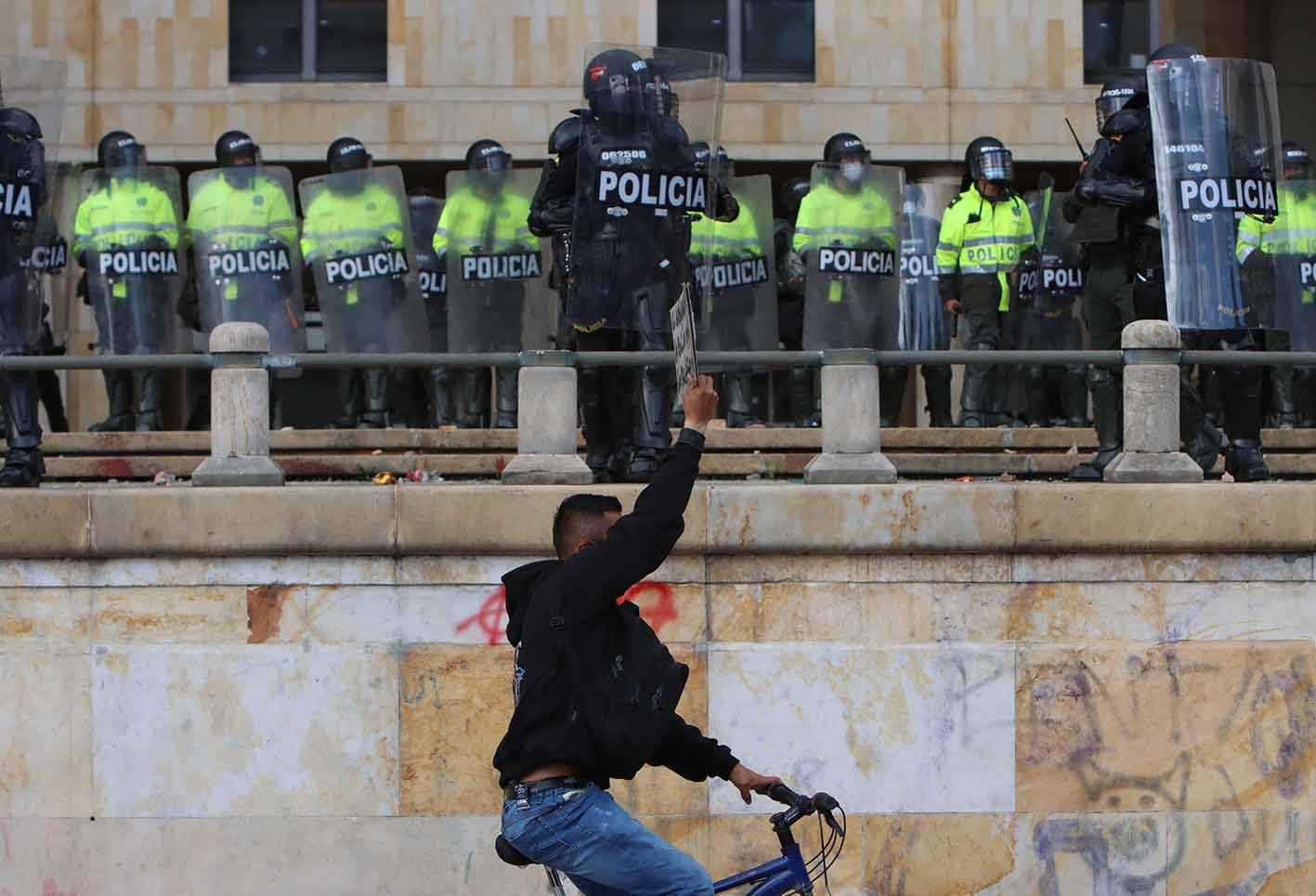Protestas en Bogotá, 21 de septiembre de 2020