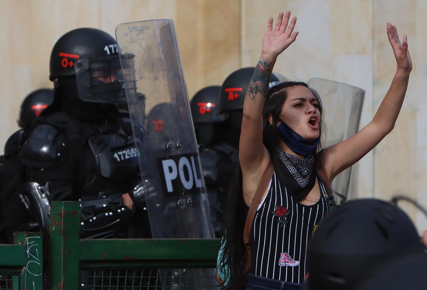 Protestas en Bogotá, 21 de septiembre de 2020