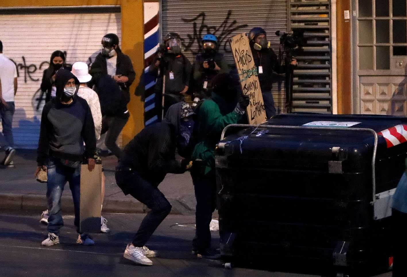 Protestas en Villa Luz, 10 de septiembre de 2020