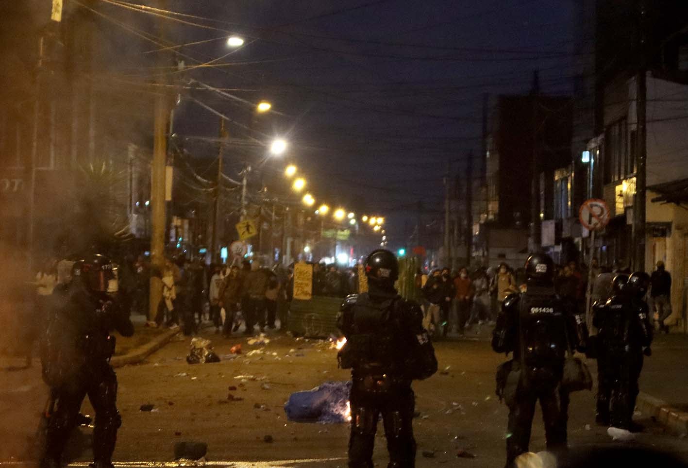 Protestas en Villa Luz, 10 de septiembre de 2020