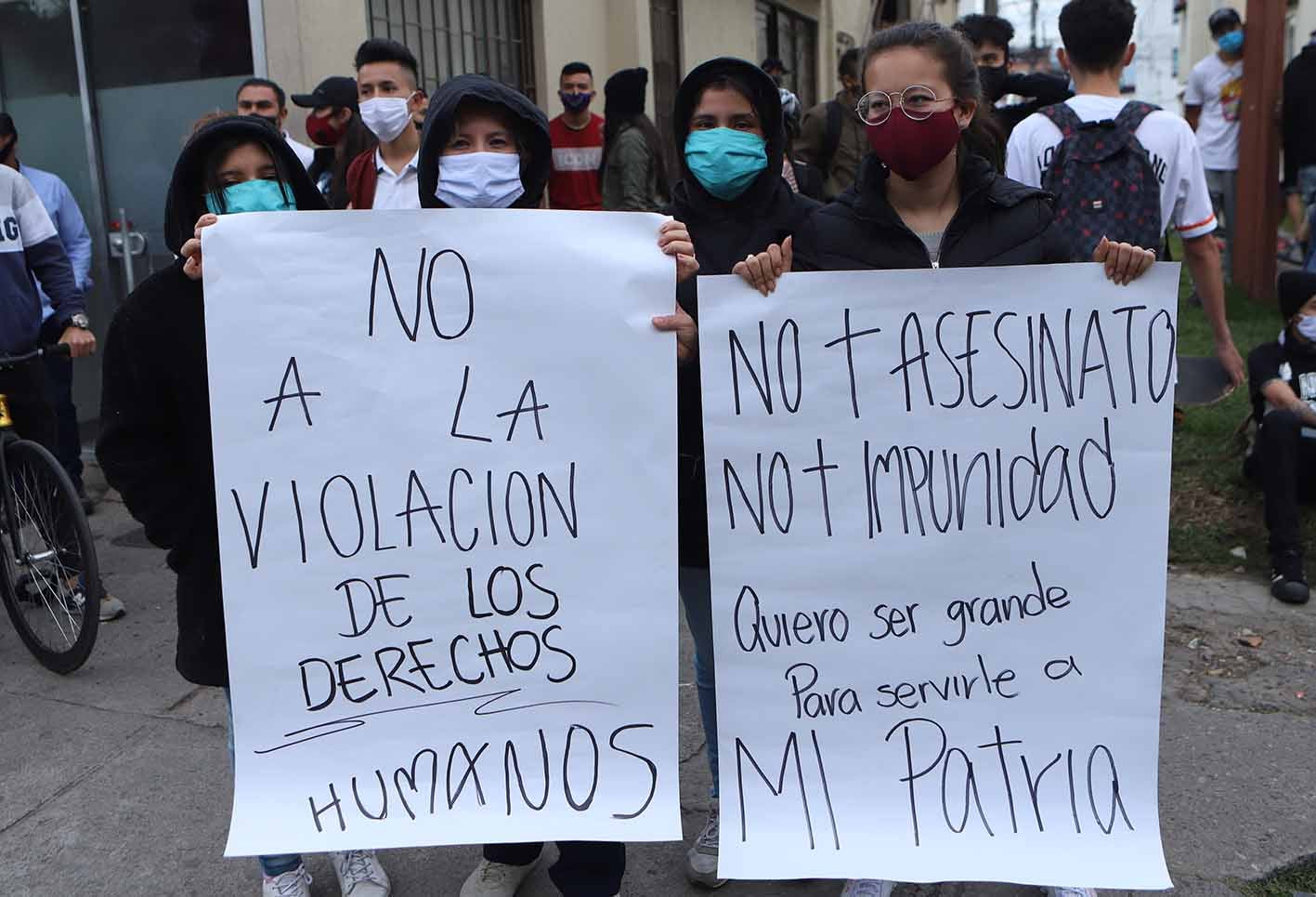 Protestas en Villa Luz, 10 de septiembre de 2020