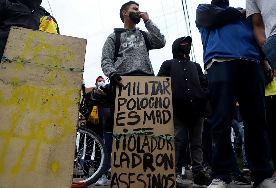 Protestas en Villa Luz, 10 de septiembre de 2020
