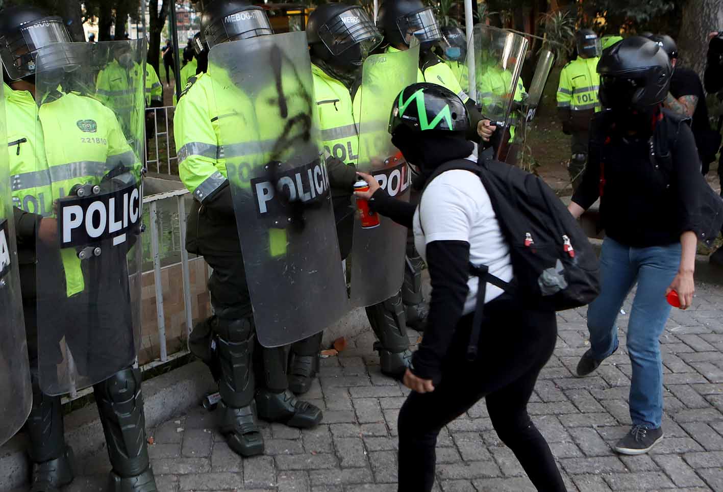 Protestas en Villa Luz, 10 de septiembre de 2020