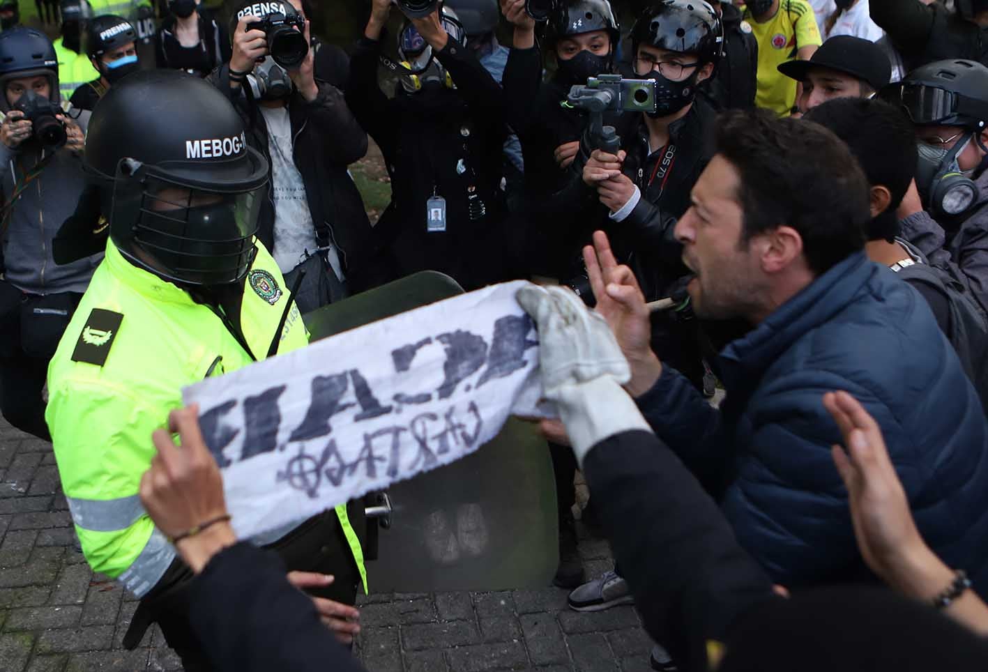 Protestas en Villa Luz, 10 de septiembre de 2020