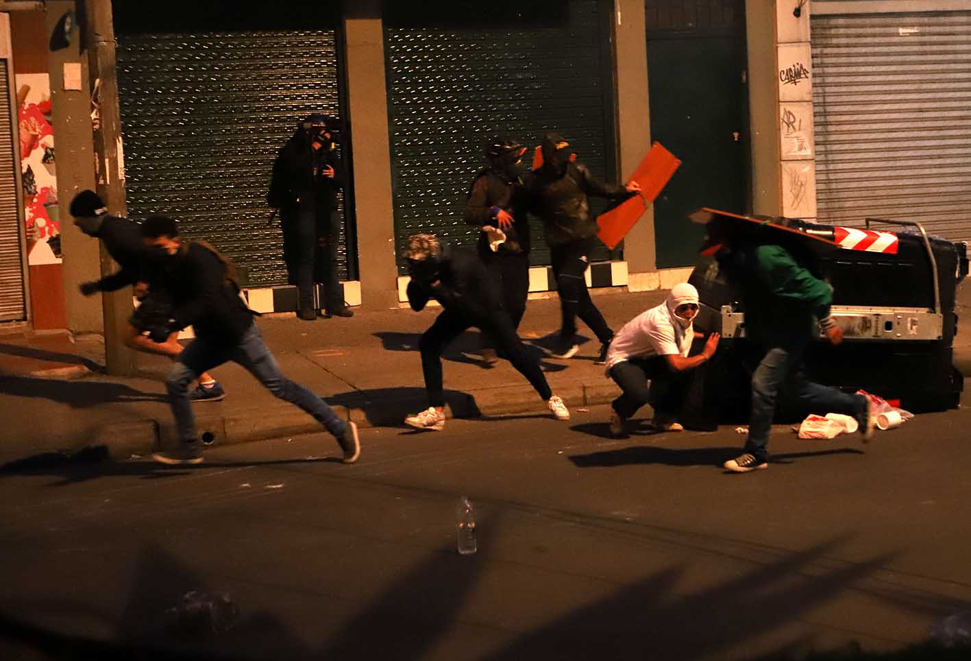 Protestas en Villa Luz, 10 de septiembre de 2020