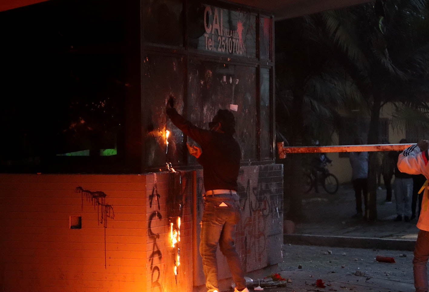 Protestas en Villa Luz, 10 de septiembre de 2020