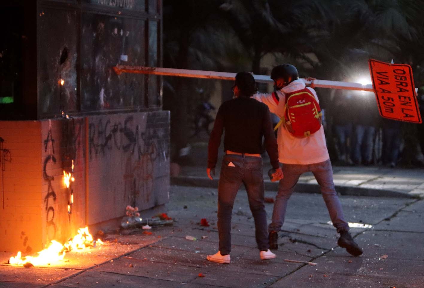 Protestas en Villa Luz, 10 de septiembre de 2020