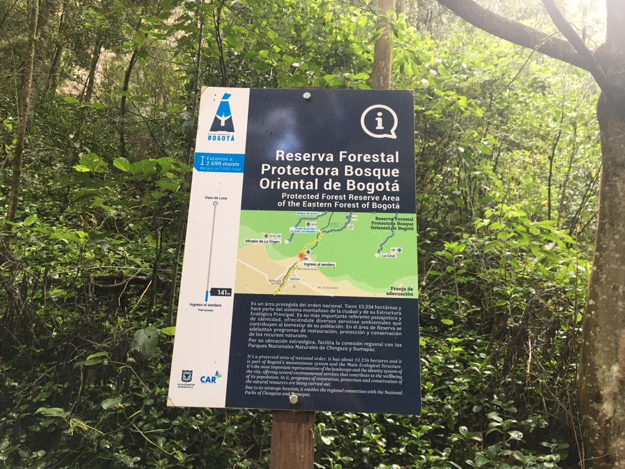 Quebrada La Vieja, Bogotá.